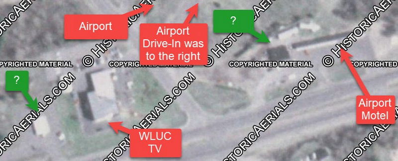Hoist Restaurant - 1981 Aerial Photo (newer photo)